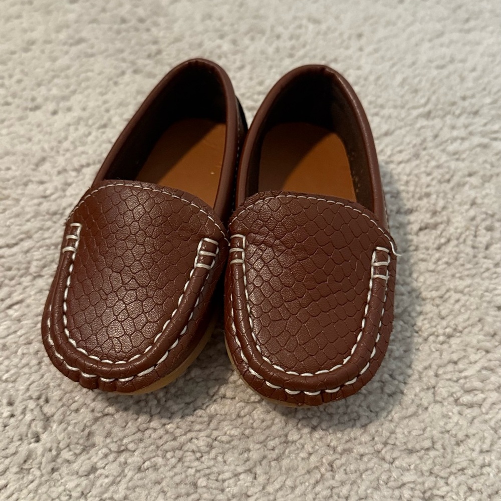 Brown Toddler Loafers
